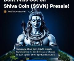Mark Your Calendars – Shiva Coin ($SVN) Presale Sept 15!