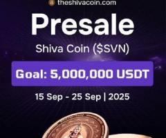 TheShivaCoin: Unlock Prosperity with Sept 15 First Presale